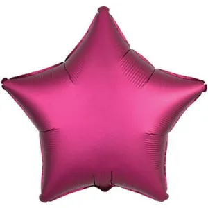 19" Luxe Pomegranate Star Mylar Balloon #220