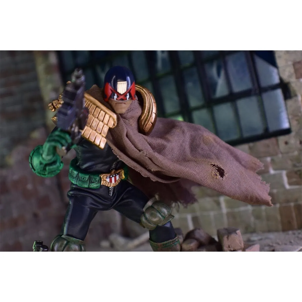 2000 AD Exquisite Super Series Cursed Earth Judge Dredd 1:12 Action Figure (PX Previews Exclusive)
