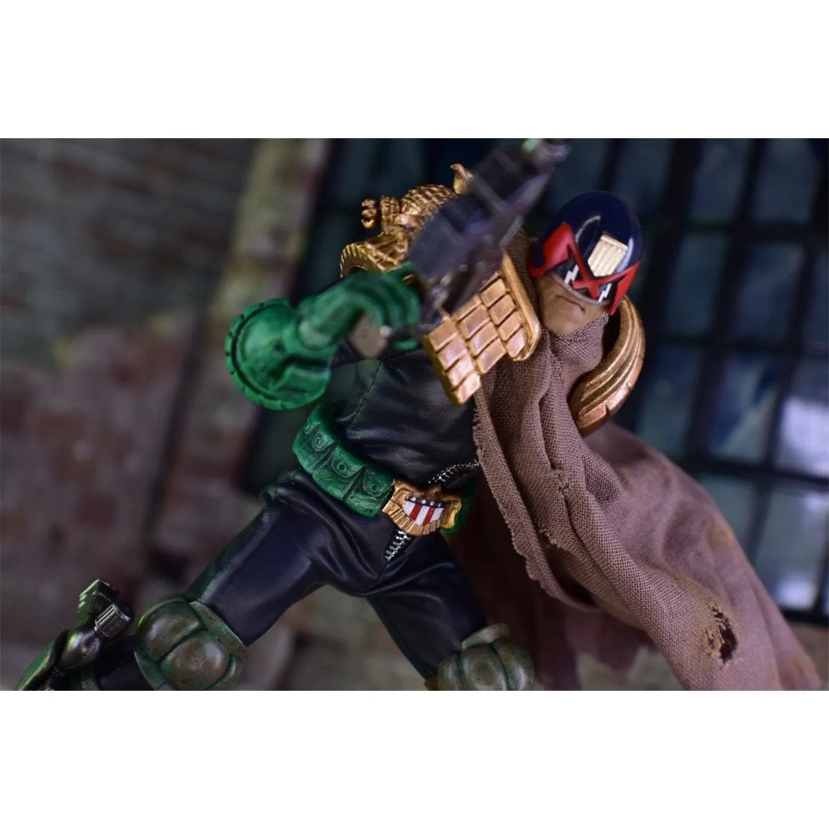 2000 AD Exquisite Super Series Cursed Earth Judge Dredd 1:12 Action Figure (PX Previews Exclusive)