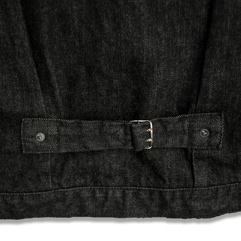 2107BK - Type 1 Black Denim Jacket -