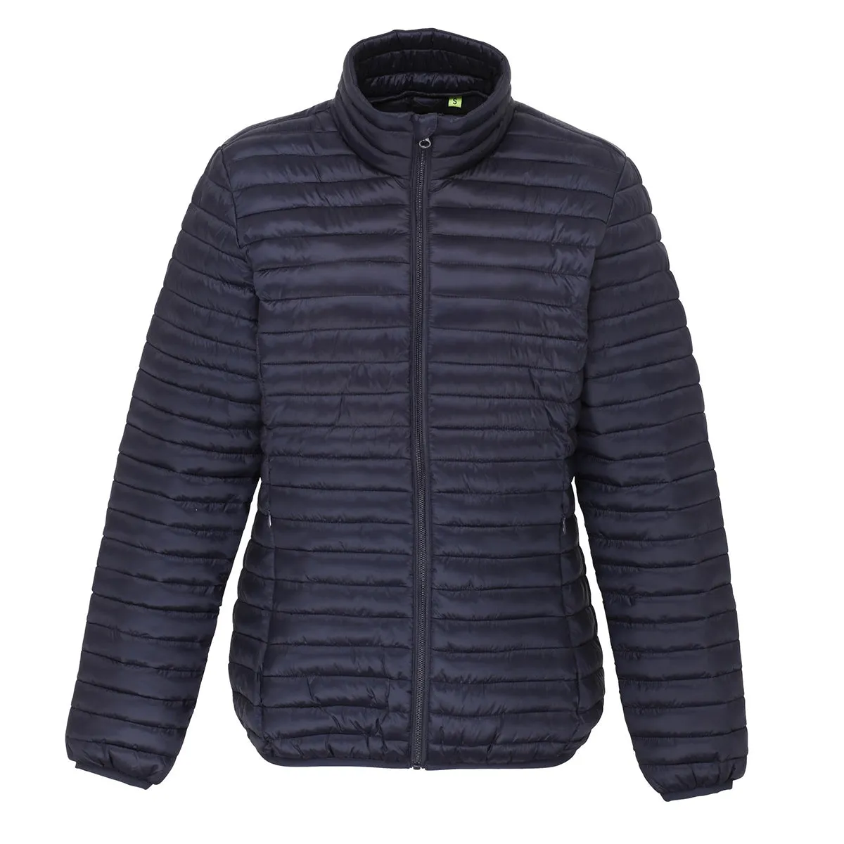 2786 Womens/Ladies Tribe Hooded Fineline Padded Jacket