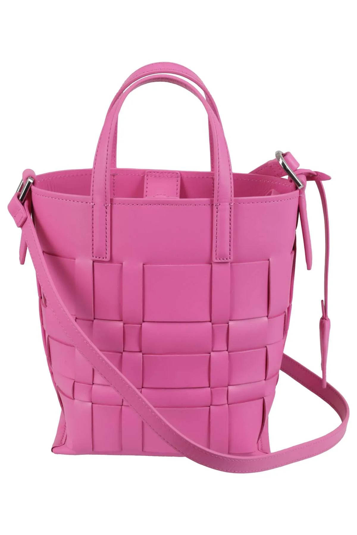 3.1 Phillip Lim Odita Logo Detailed Interwoven Bucket Bag