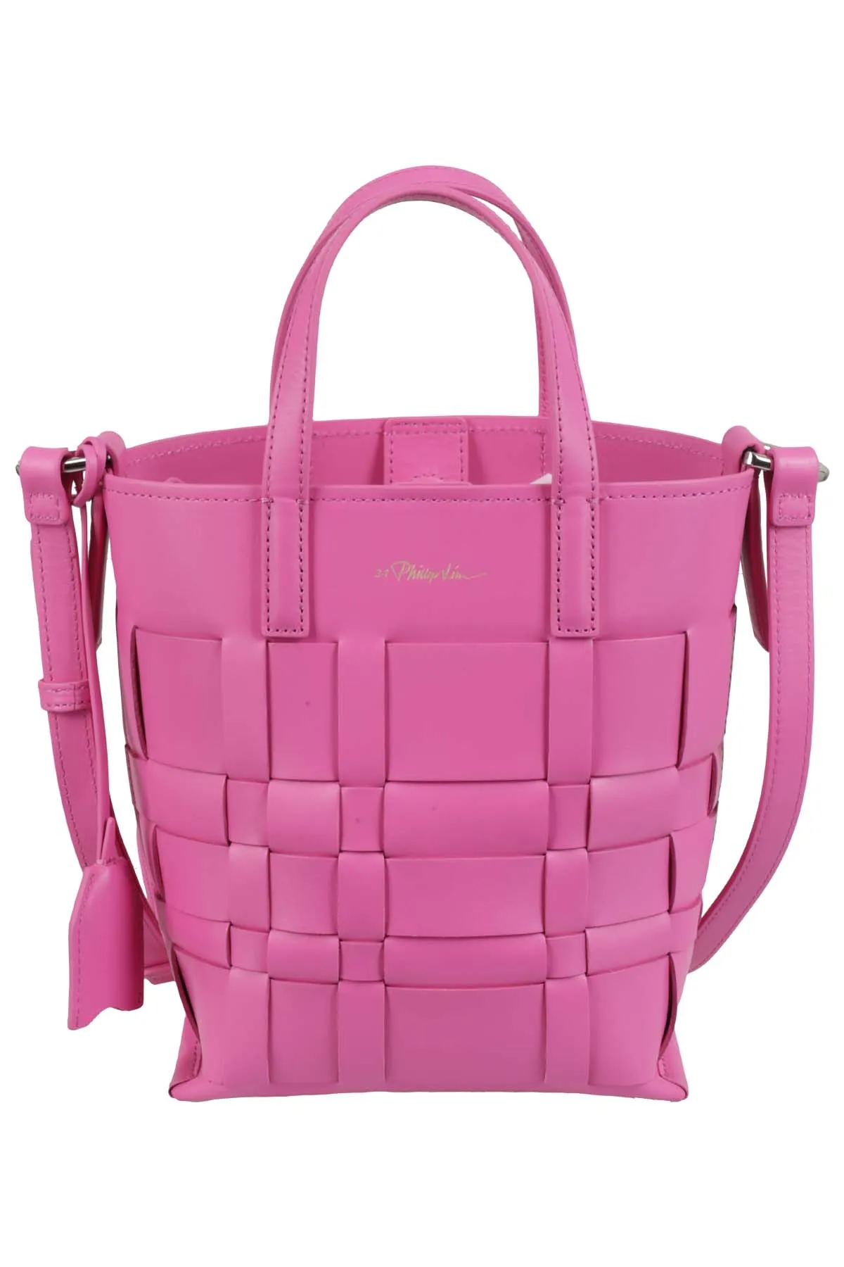 3.1 Phillip Lim Odita Logo Detailed Interwoven Bucket Bag