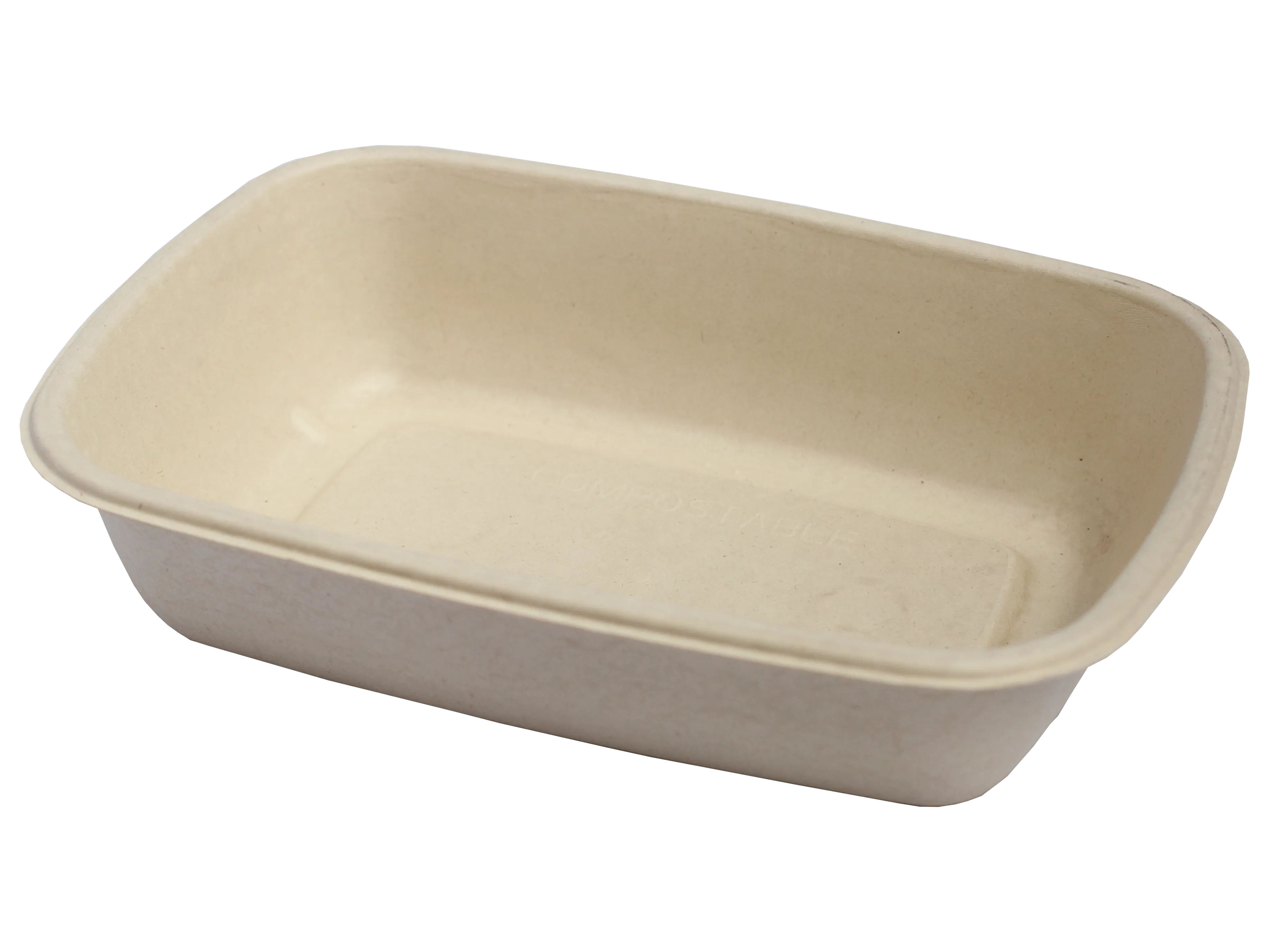 32oz Rectangular Fiber Container