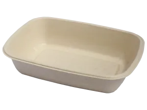 32oz Rectangular Fiber Container