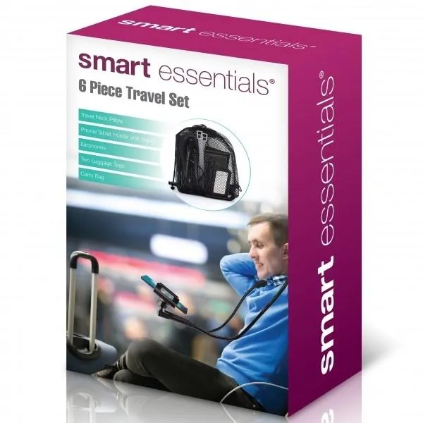 6-Piece Set: Smart Essentials Travel Set