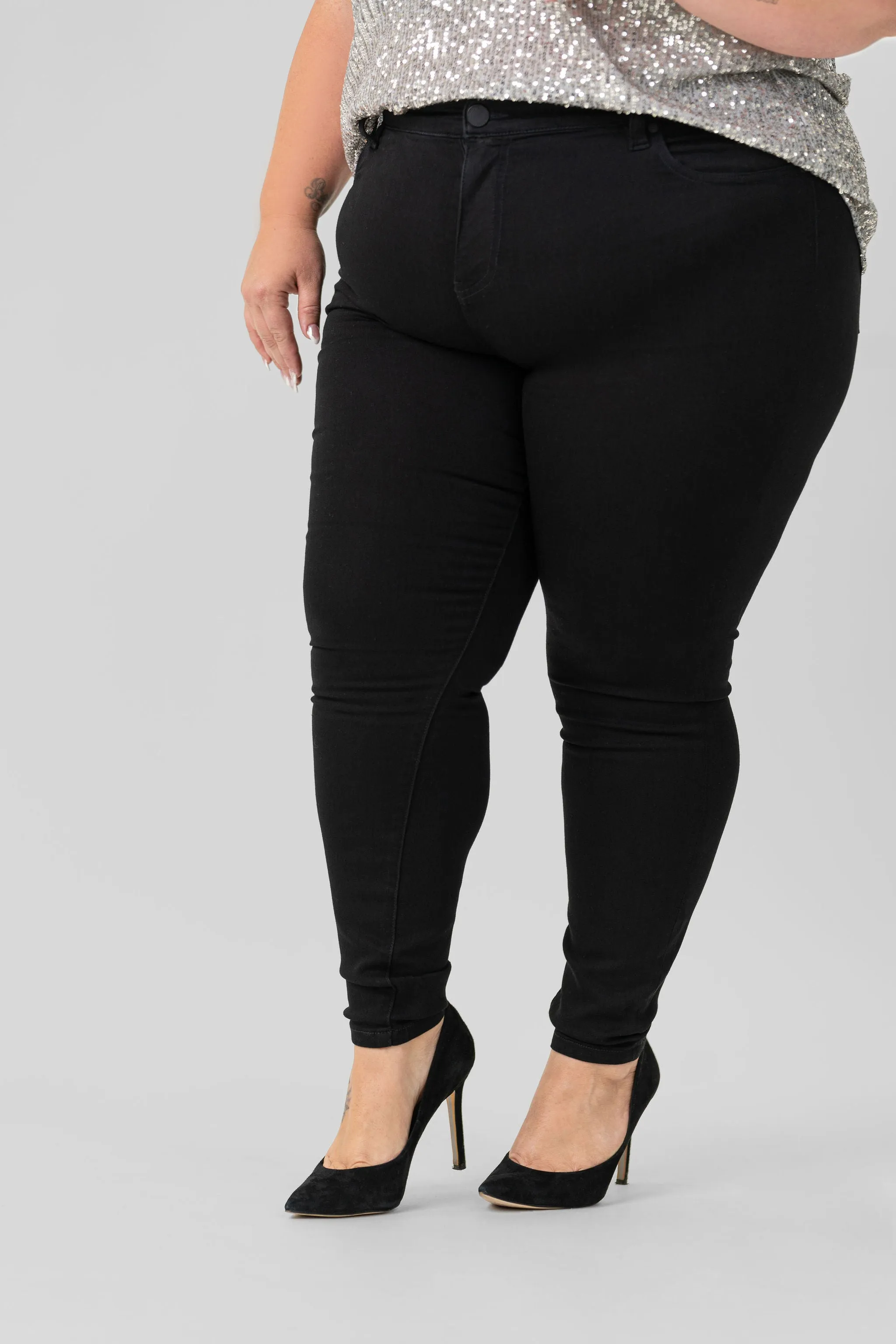 ABBY HI-RISE ANKLE SKINNY 28" JEAN