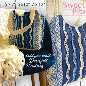 Add your Braid Designer Handbag 5x7 6x10 7x12