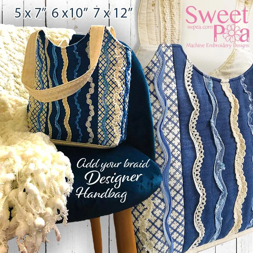Add your Braid Designer Handbag 5x7 6x10 7x12