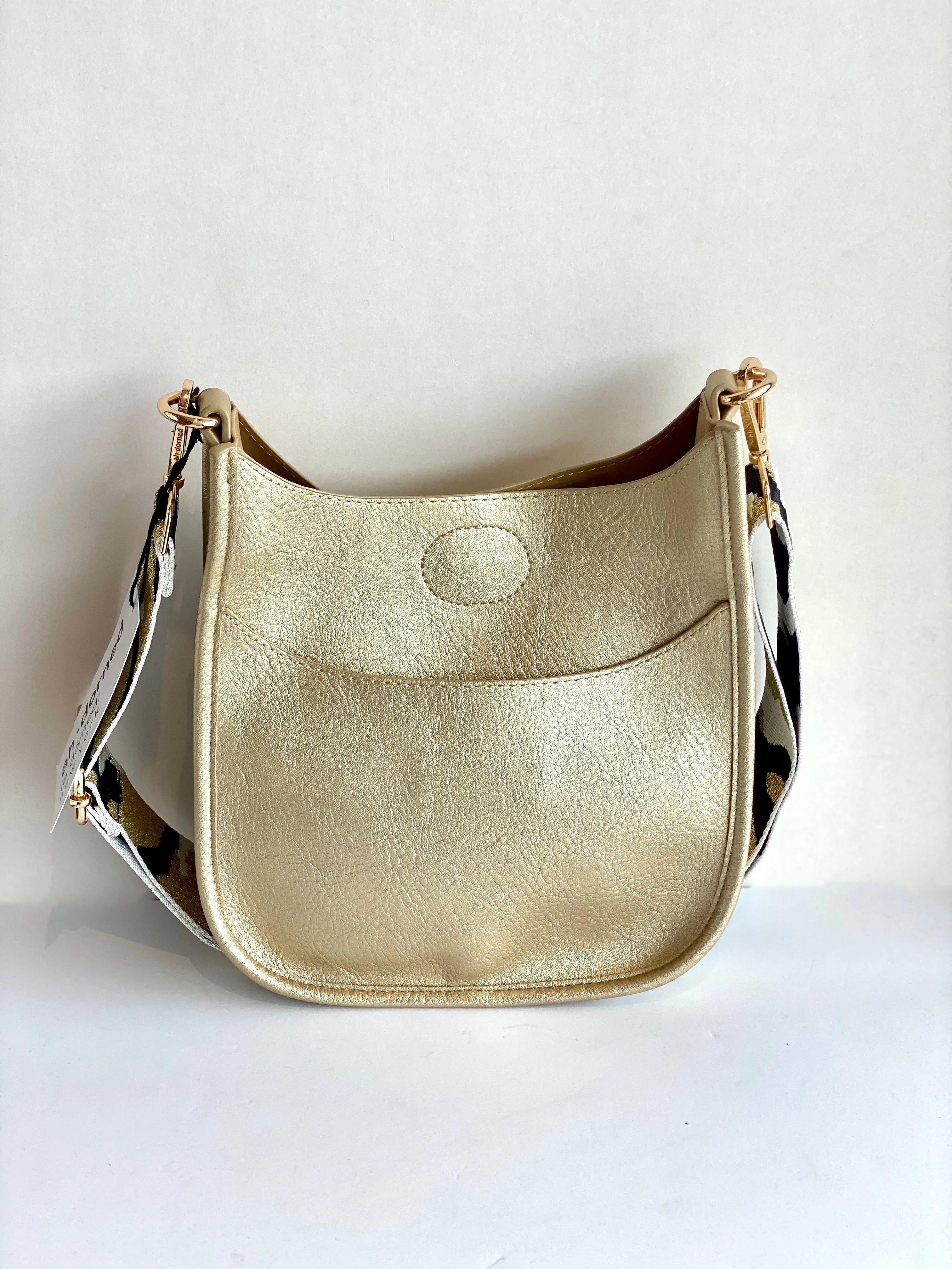 Ahdorned Mini Messenger Bag