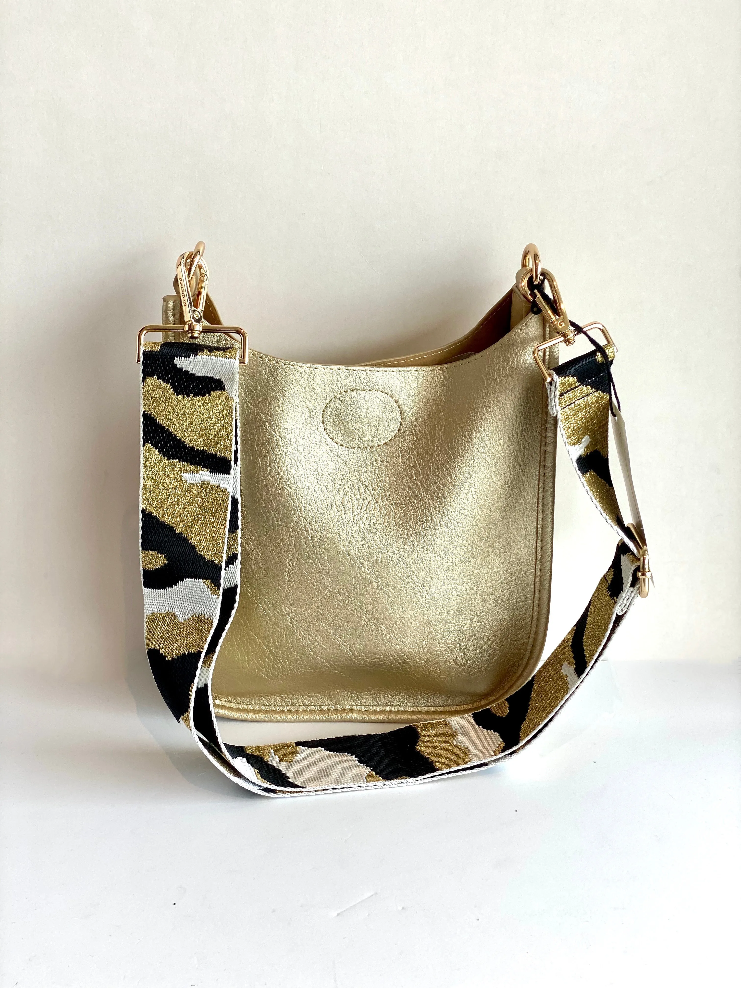 Ahdorned Mini Messenger Bag