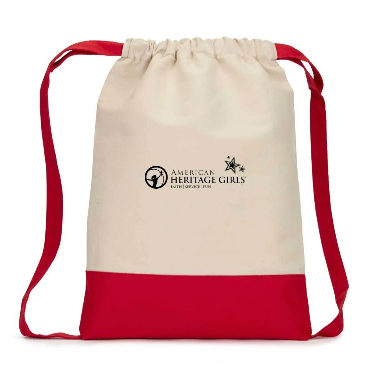 AHG Girl Canvas Drawstring Carrier