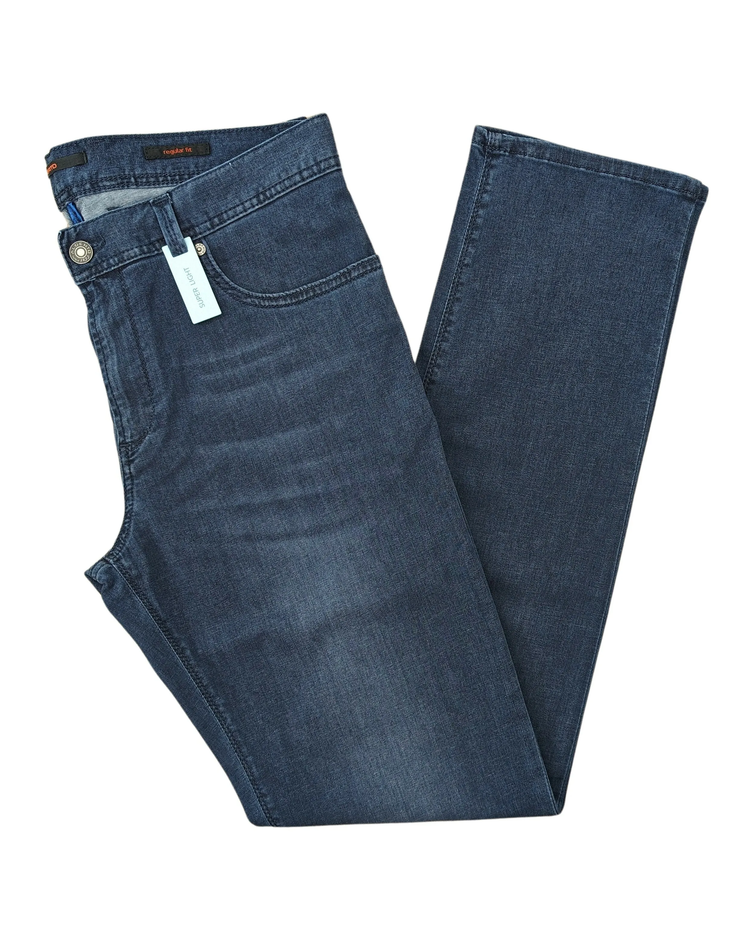 Alberto Pipe 1577 Regular Fit Lightweight Stretch Tencel Jeans