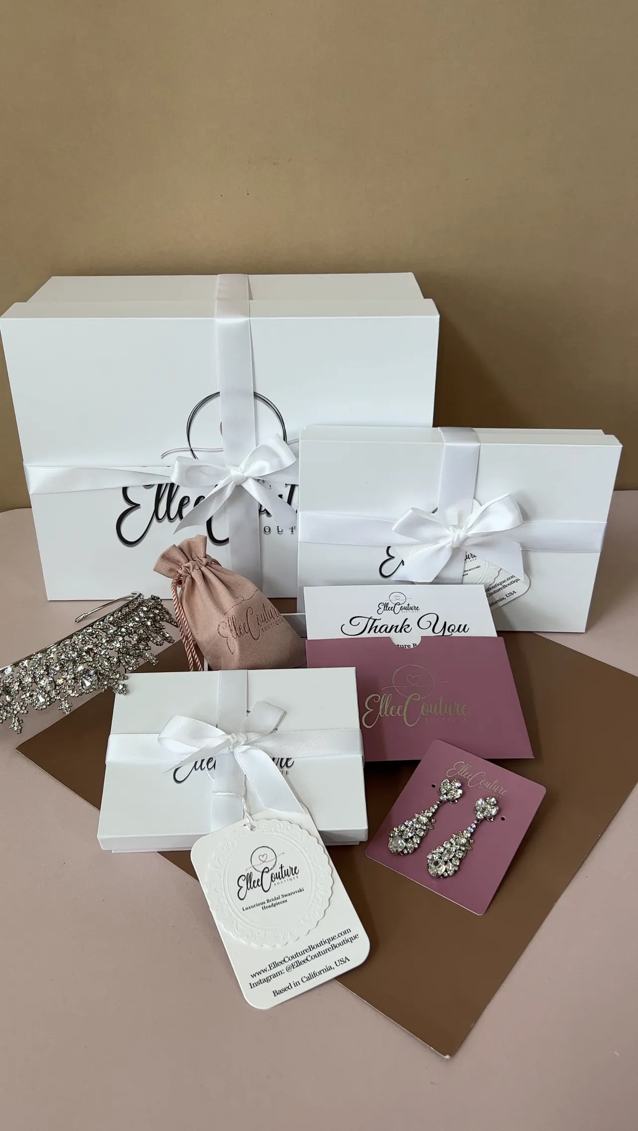 ALESIA Luxurious Swarovski Wedding Headband - SAMPLE SALE