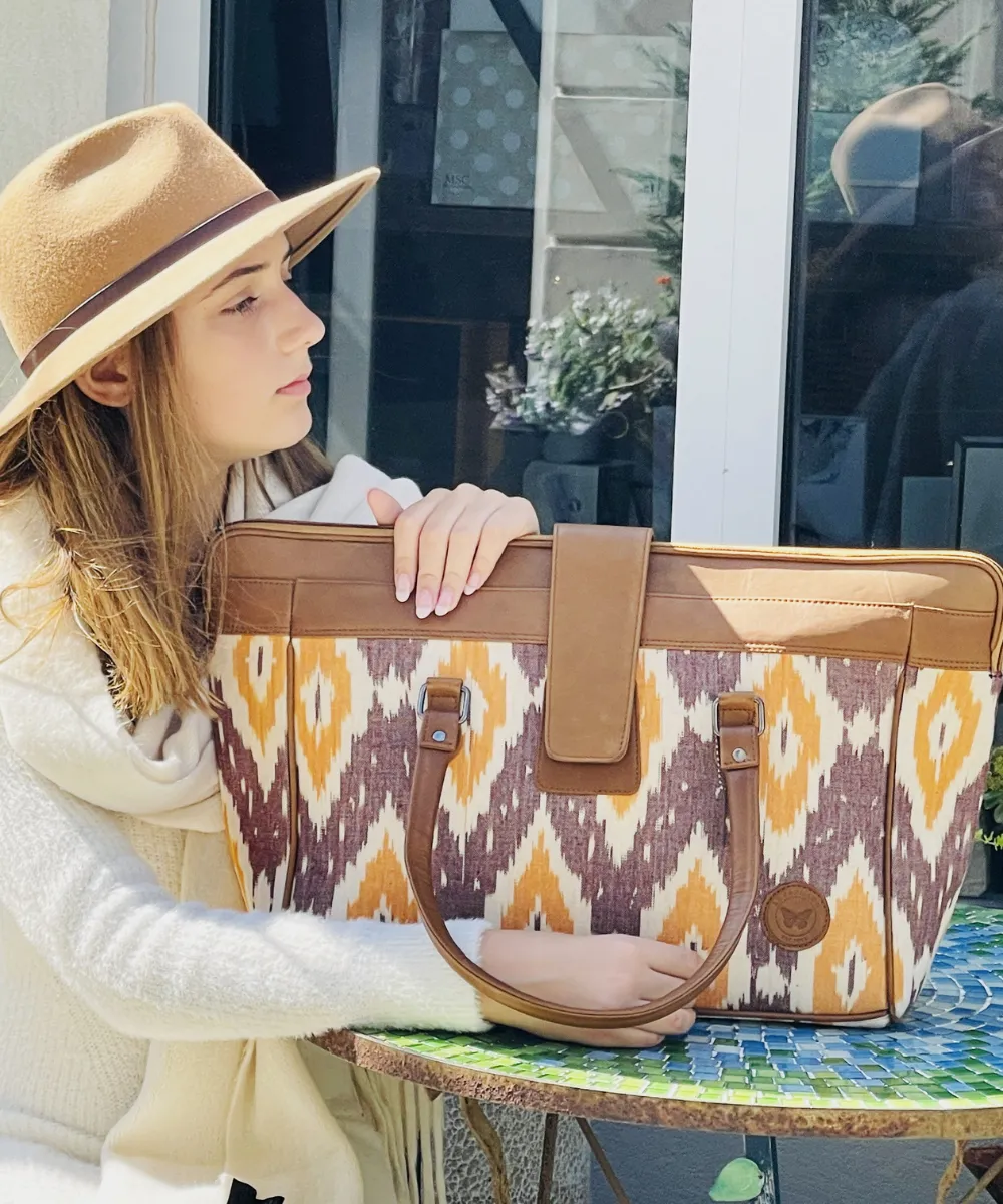 Alex Yellow Travel Bag