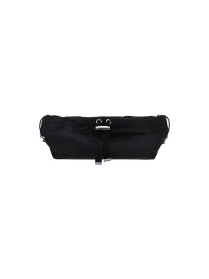 Alexander McQueen Logo Drawstring Shoulder Bag