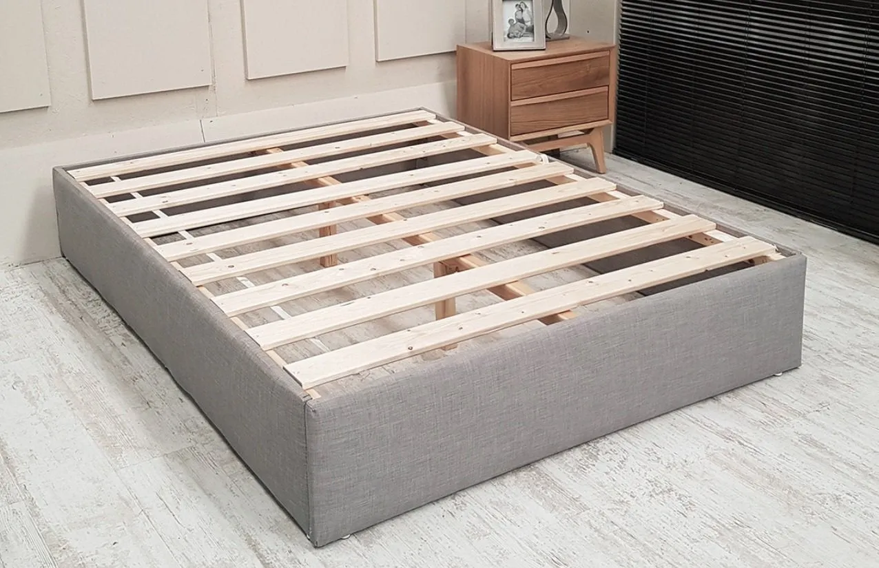 Aliyah Luxurious Chesterfield Wingback Bed Frame