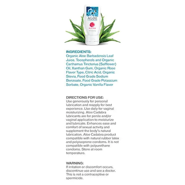 Aloe Cadabra Flavored Lubricants