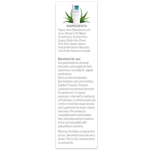 Aloe Cadabra Flavored Lubricants