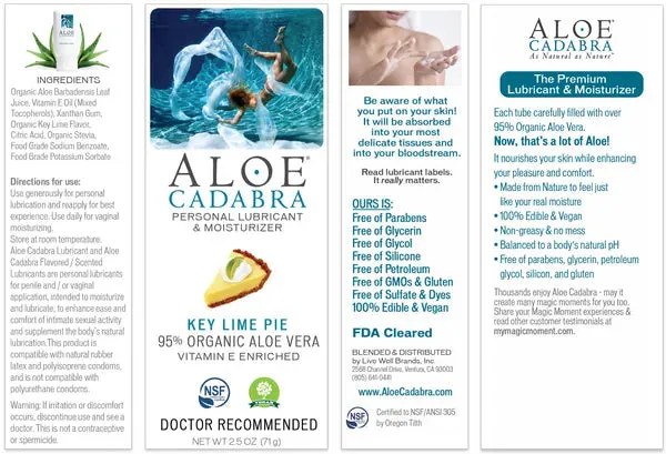 Aloe Cadabra Flavored Lubricants