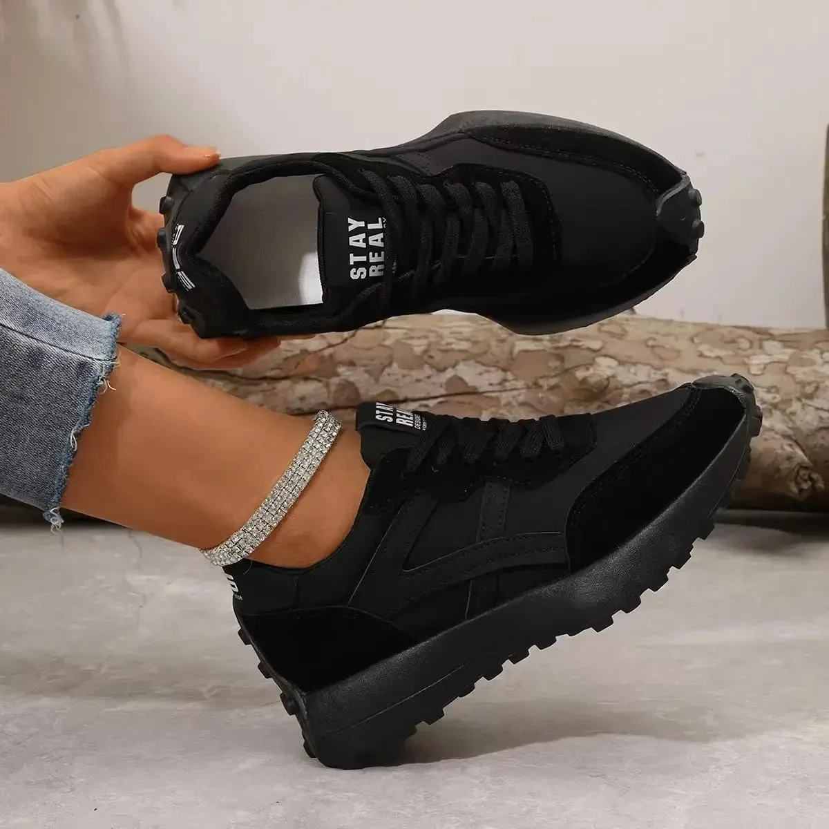 Amara - Luxurious Platform Sneakers for Women