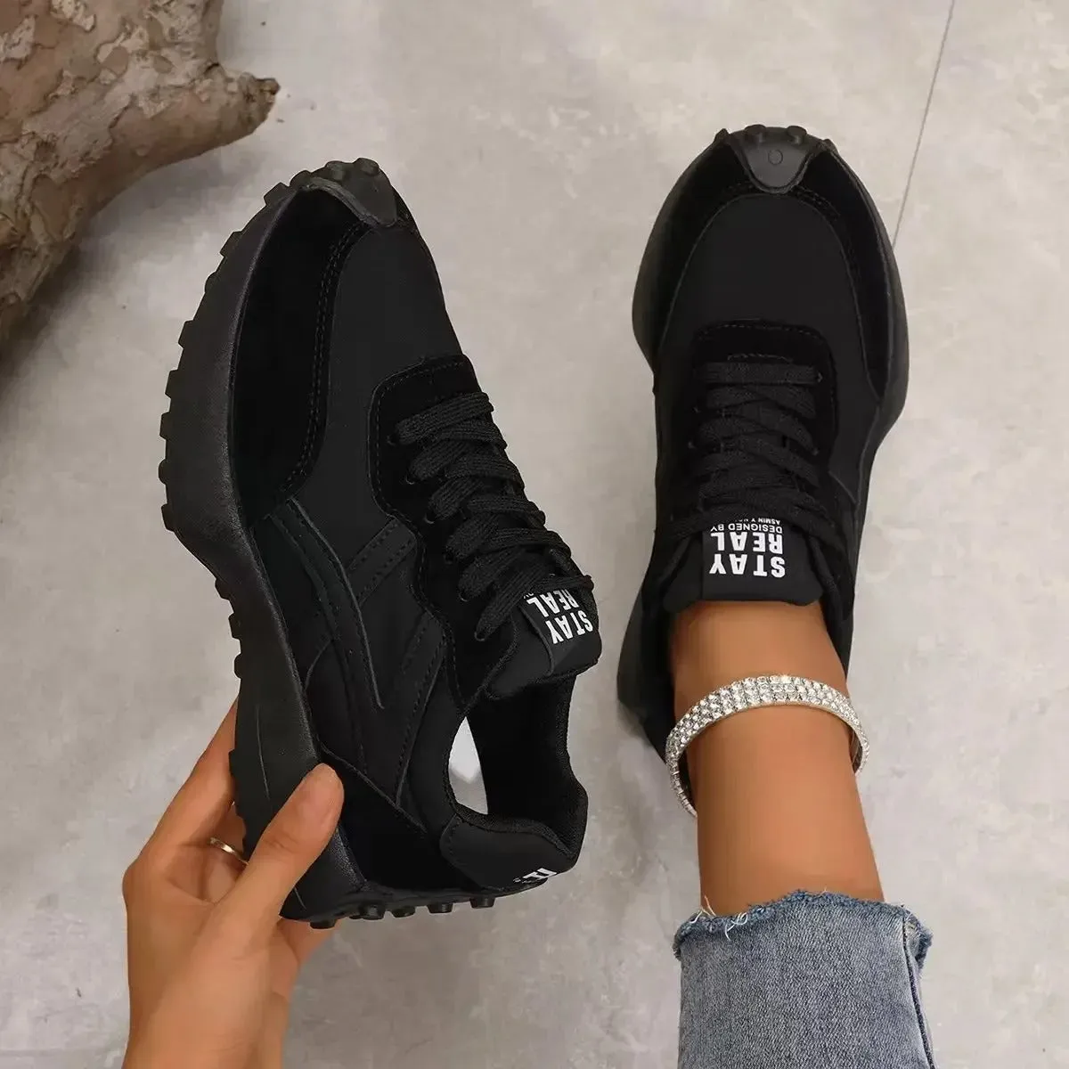 Amara - Luxurious Platform Sneakers for Women