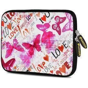 Amzer 10.5 inch Neoprene iPad/Tablet Sleeve - Butterfly Zone