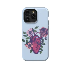 Anatomy Lovely Heart Flower Phone Case iPhone Samsung Pixel & More 242