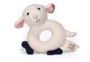 Apple Park Woodland Pal Soft Organic Teething Toy - Lamby