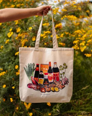 Asian Sauces Tote Bag