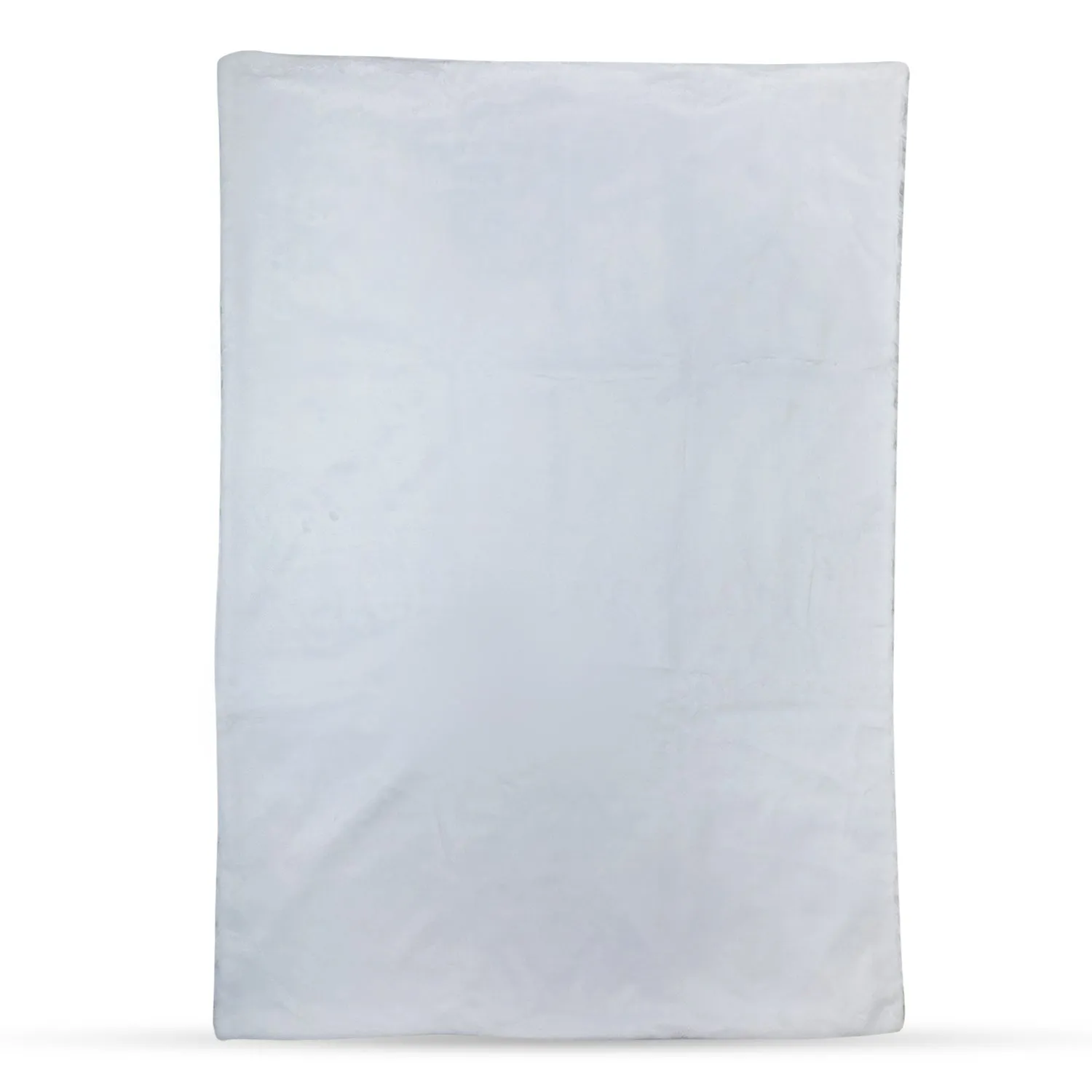 Baby Moo Swirl Fur Luxurious Blanket - White