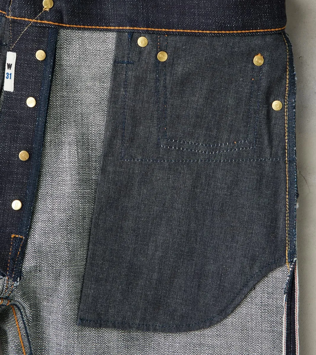 BDD-707 - Straight Tapered - 16oz Heavy Slub