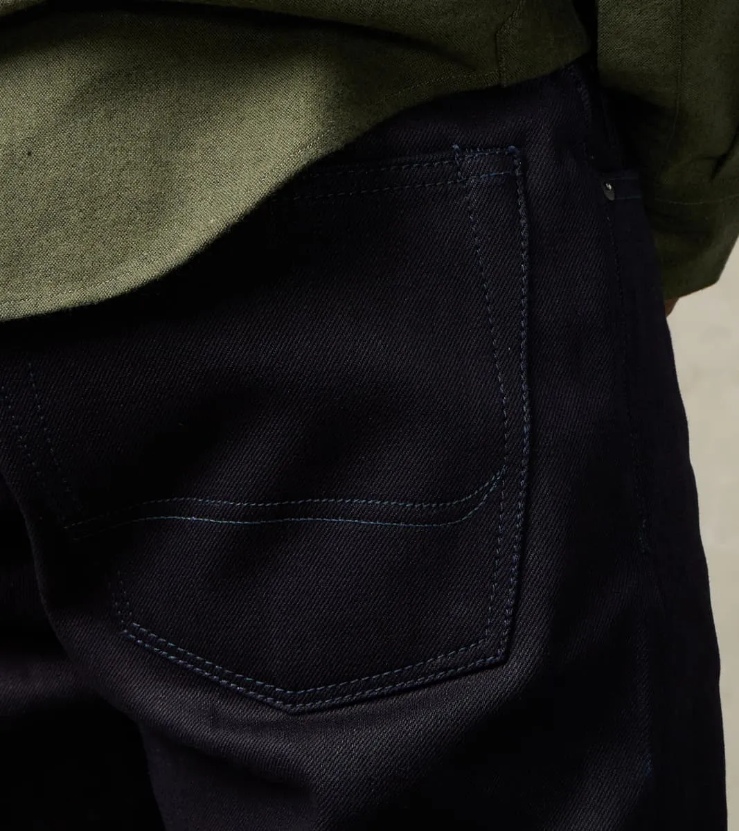 BDDxDR-711 - High Tapered - 14oz Indigo Indigo