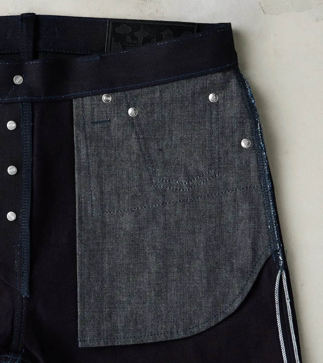 BDDxDR-711 - High Tapered - 14oz Indigo Indigo