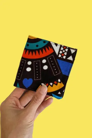 Be Rave African Print Fabric Wallet