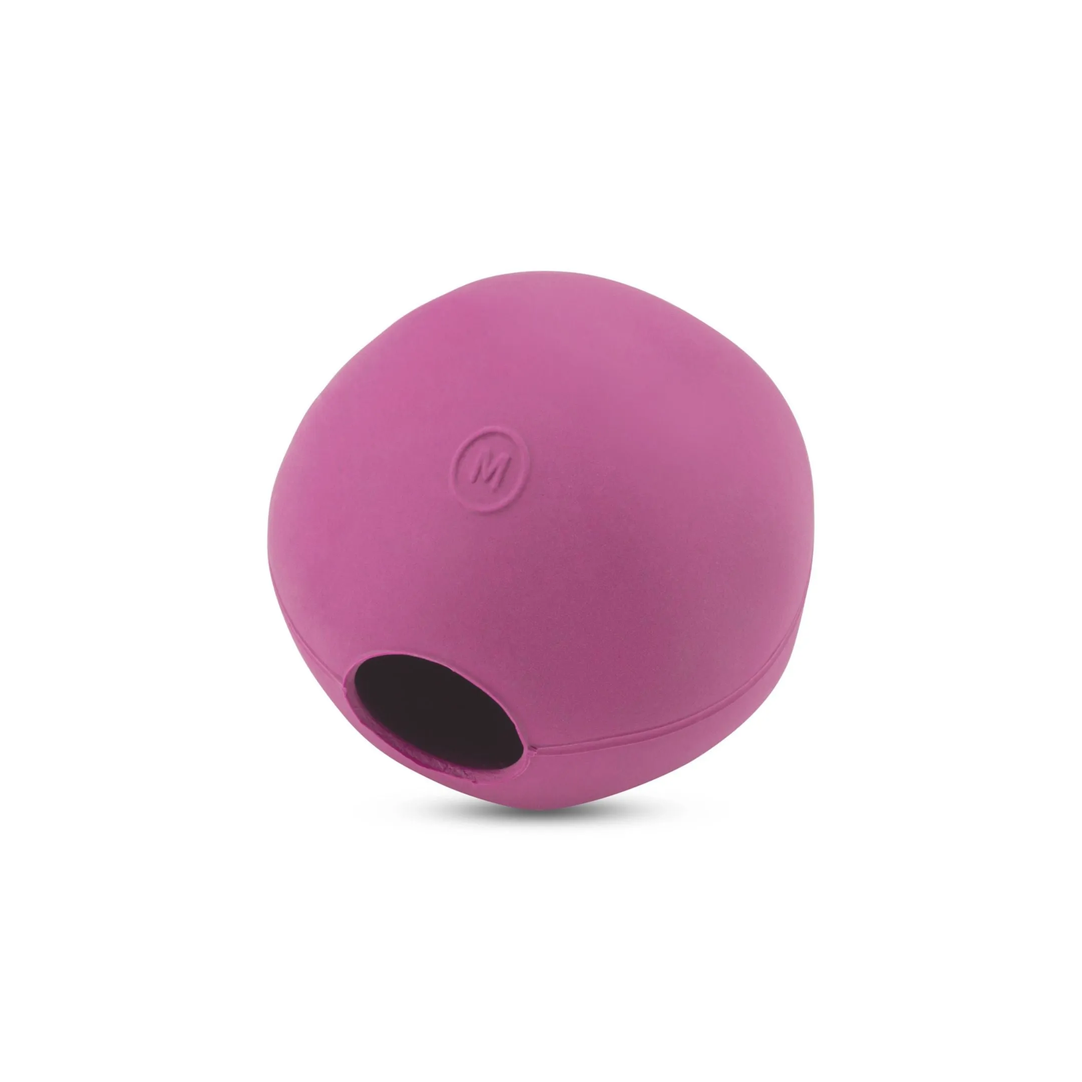 Beco Eco Natural Rubber Dog Bouncy Ball - Medium Pink