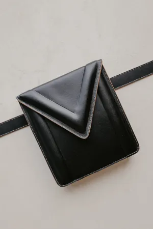 Belt Bag: Belt XL Stitched Tricolor Black   M XL Stitched Tricolor Black