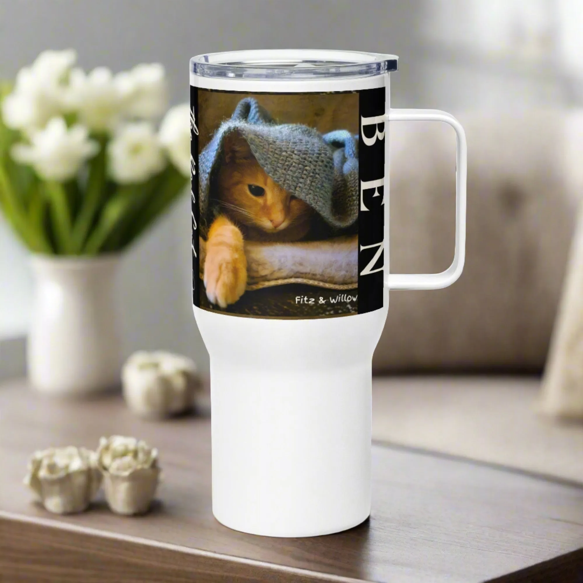 Ben, Travel mug with handle