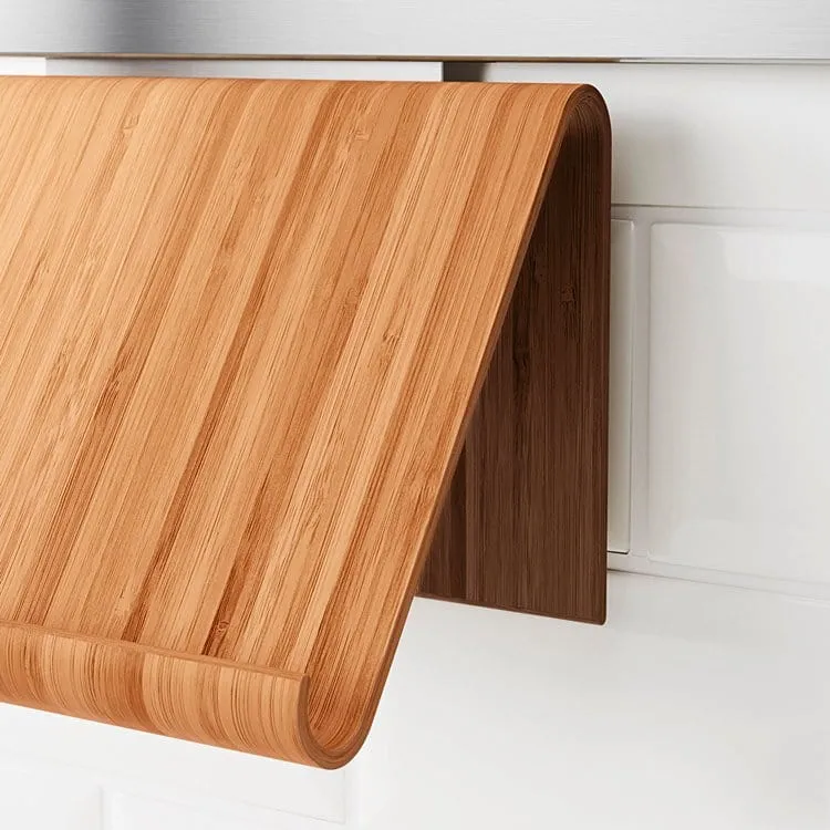 Bent Bamboo iPad Stand - Versatile and Sustainable
