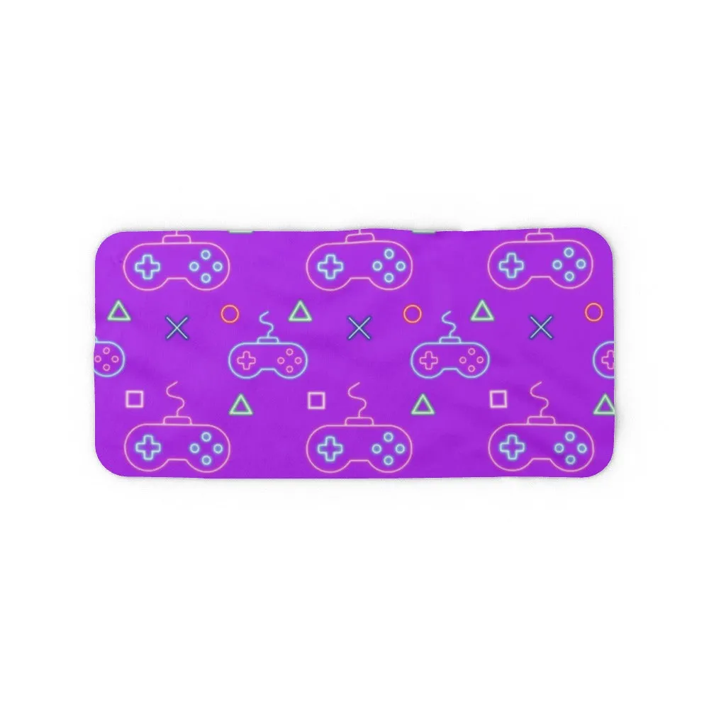 Blanket Scarf - Gaming Neon Purple