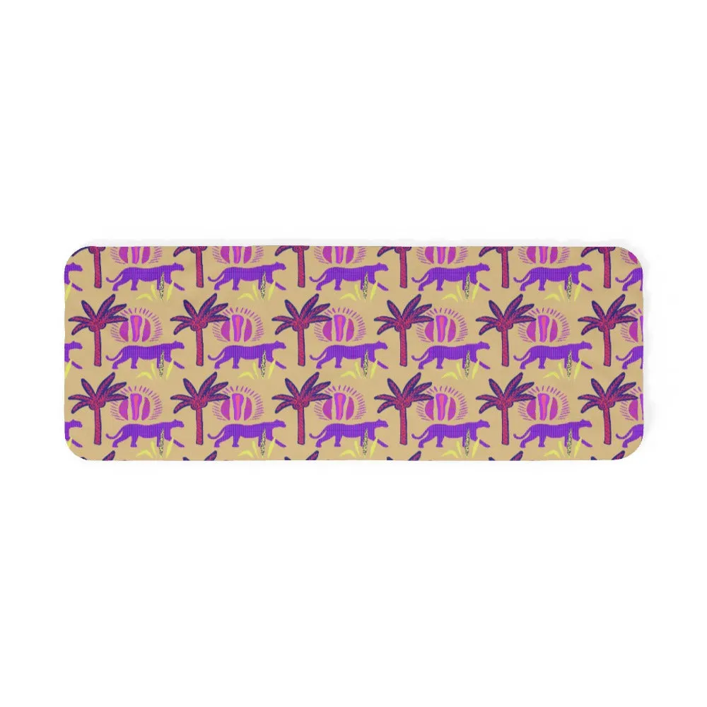 Blanket Scarf - Purple Panther