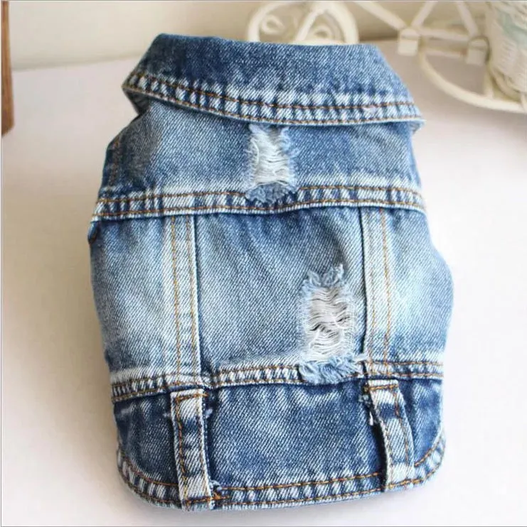 Blue Denim Vest