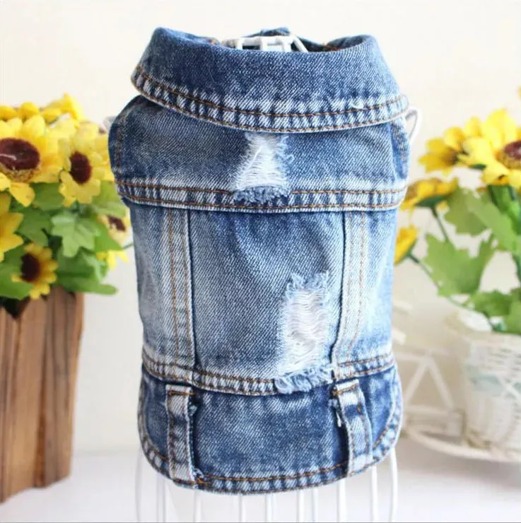 Blue Denim Vest