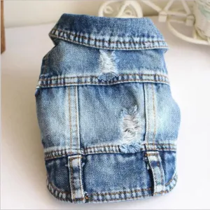 Blue Denim Vest