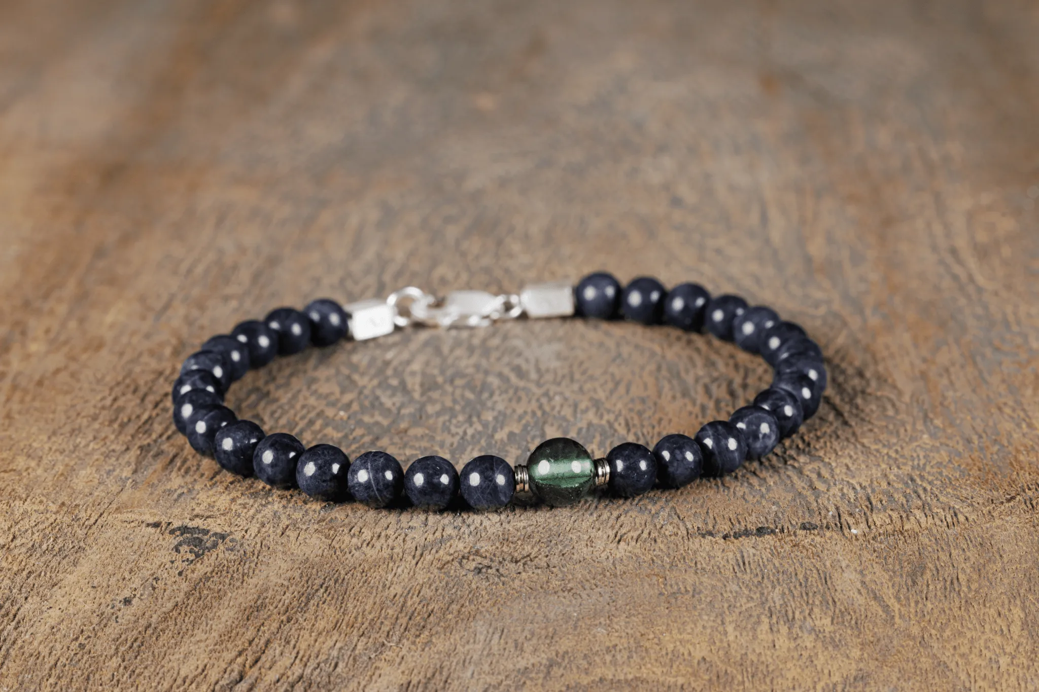 Blue Sapphire - Indicolite Bracelet III (6-8mm)