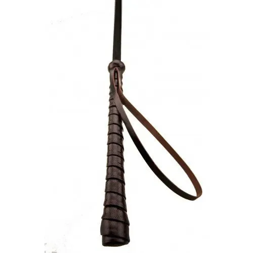 BOUND Nubuck Leather Heart-Shaped Crop