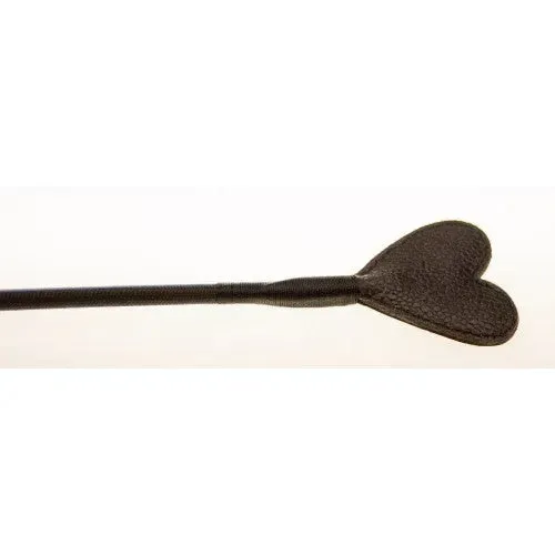 BOUND Nubuck Leather Heart-Shaped Crop