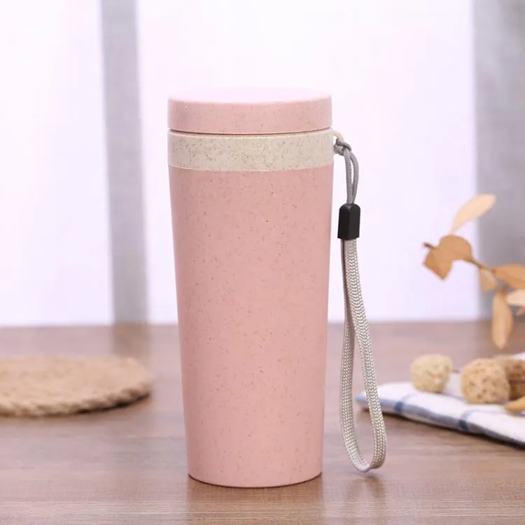 BPA free Eco Friendly Wheat Straw Travel Bottle