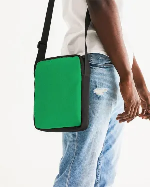 Bright Green Messenger Pouch | Bright Pure Green | C100M0Y100K0