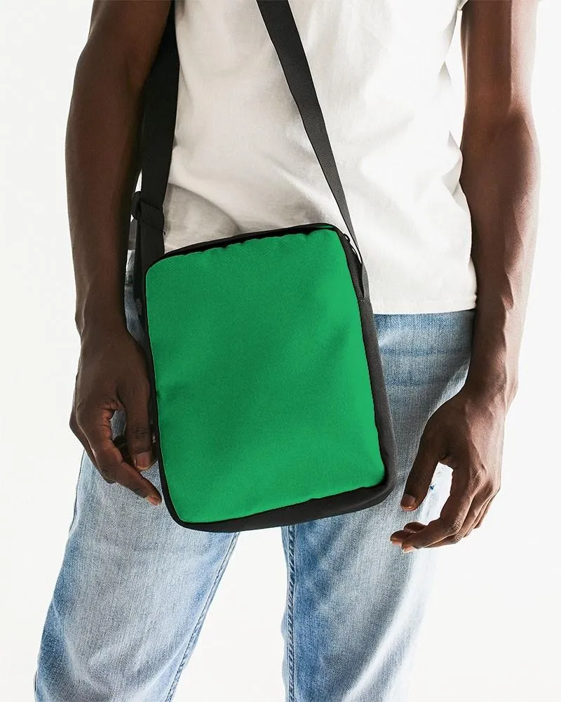 Bright Green Messenger Pouch | Bright Pure Green | C100M0Y100K0